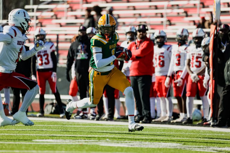 Inidain River’s Darnell Stokes is 2A Offensive Player of the Year for 2025. Photo by Lauren Dickerson